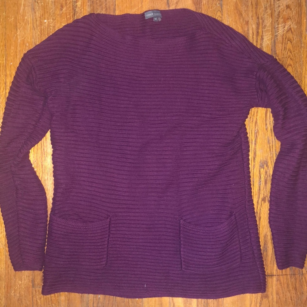 Vince Camuto eggplant colored sweater!
